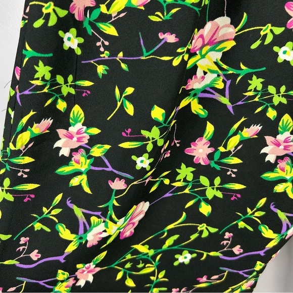 Mercer & Madison Floral Multicoloured Wide Leg Pants Medium - Picture 5 of 7